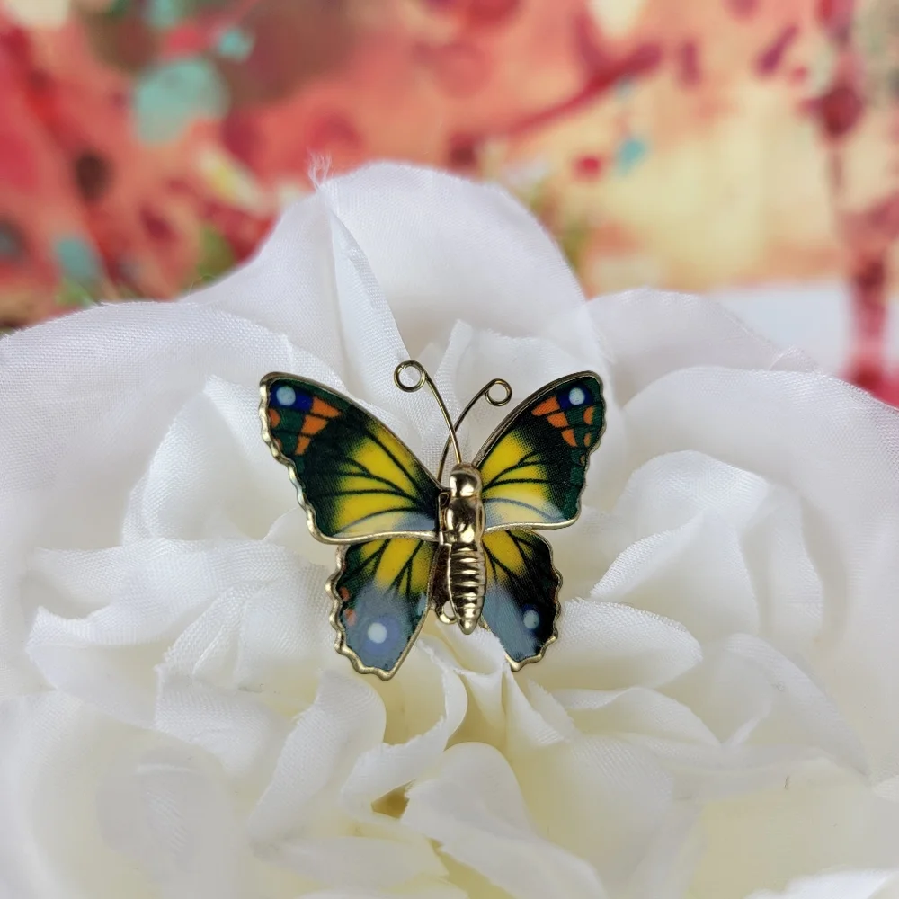 Vintage Ronte of Beverly Hills Butterfly Pin